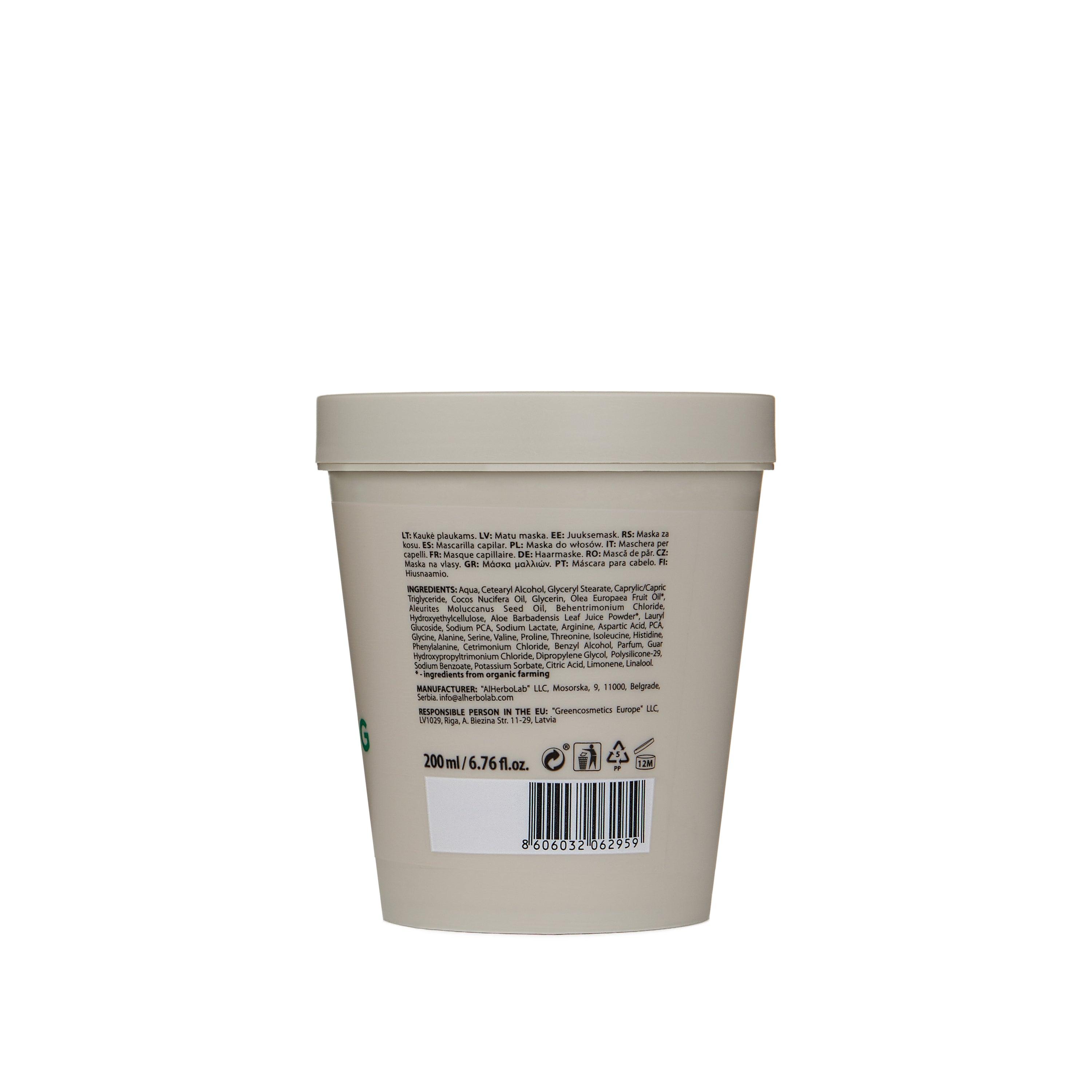 Organic Mimi Strengthening Hair Mask – Long Strong, 200ml