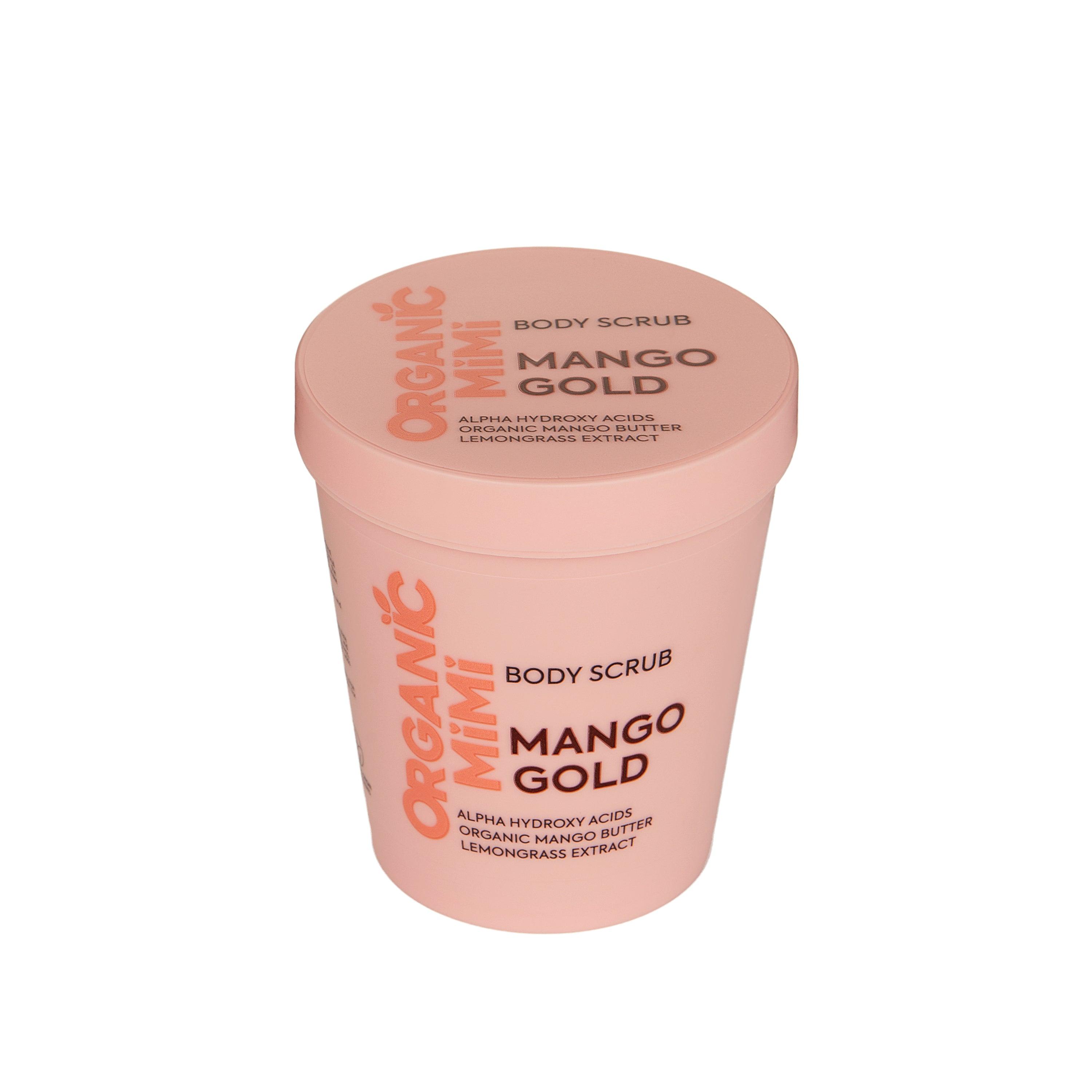 Organic Mimi Mango Gold Body Scrub, 250g