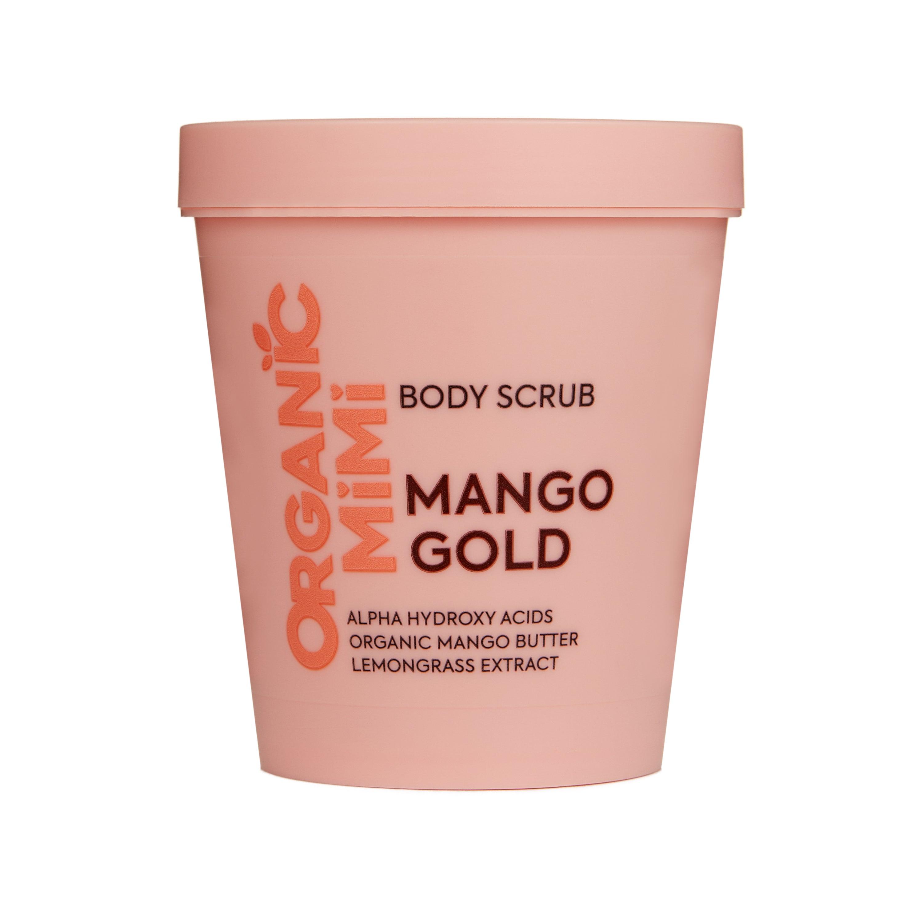 Organic Mimi Mango Gold Body Scrub, 250g