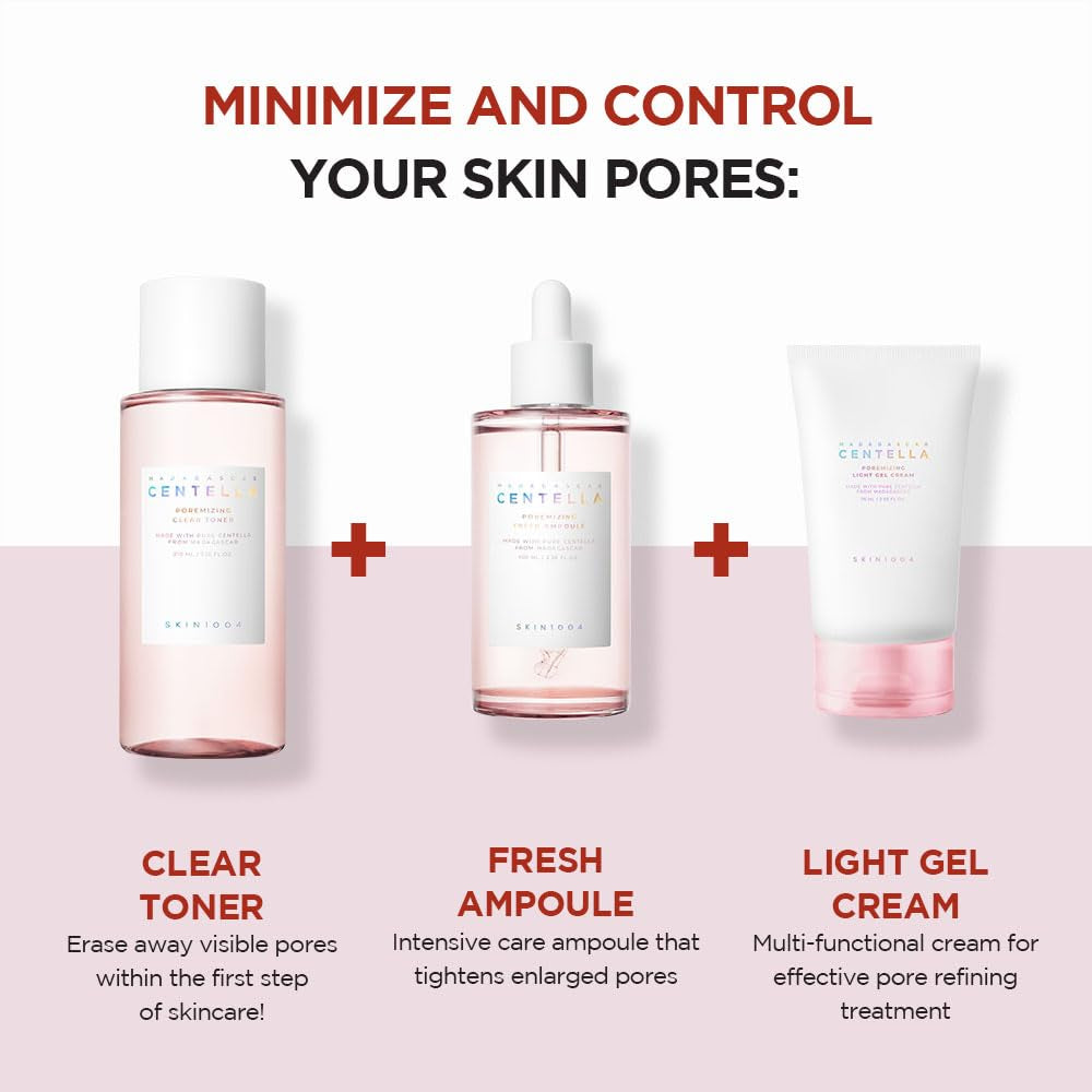 Madagascar Centella Poremizing Light Gel Cream – Pore Tightening & Soothing 2.53 oz