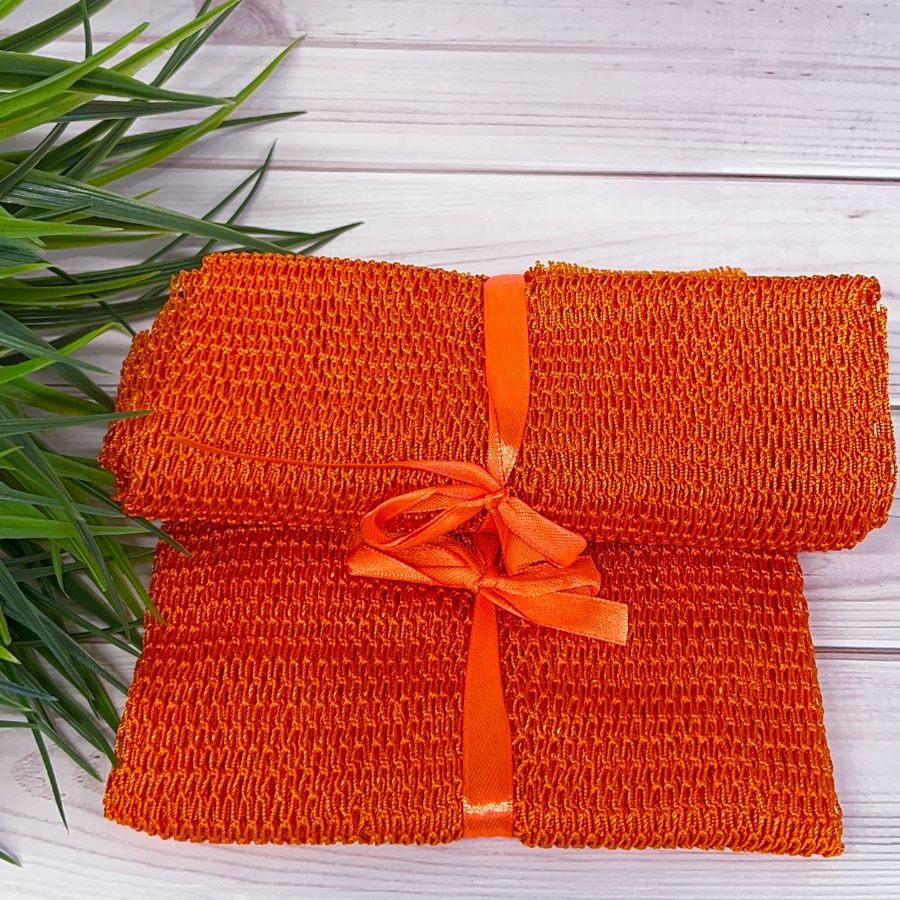 Exfoliating African Bath Net Sponge – Traditional Nylon, 27 Inches
