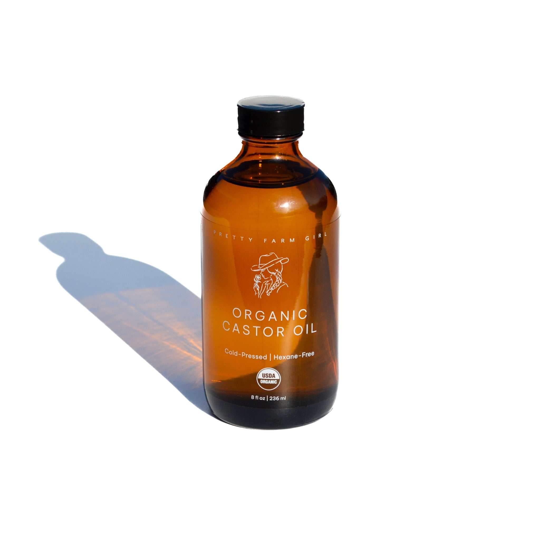 Pure Organic Cold-Pressed Castor Oil – Hexane-Free Multi-Use Wellness Oil