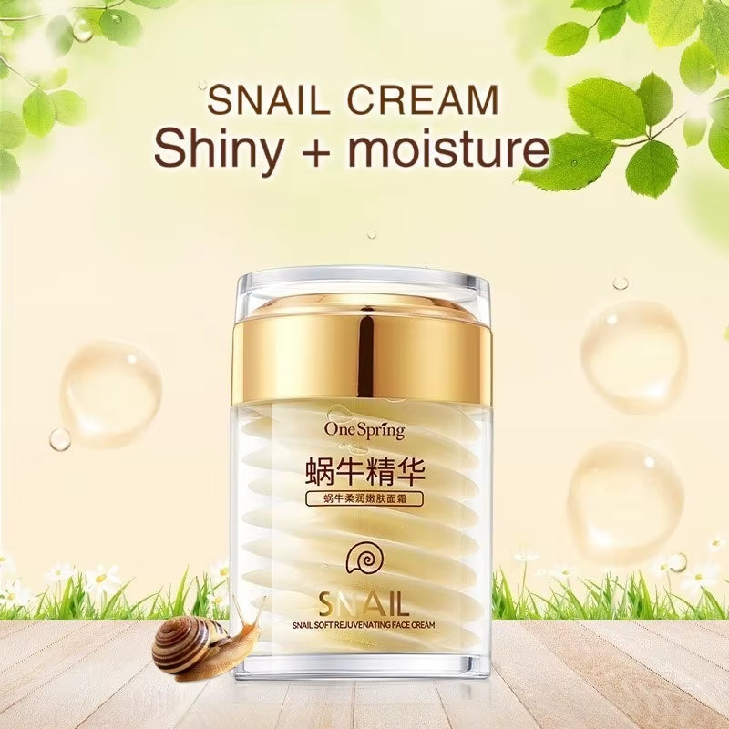 Snail Collagen Face Cream – Firming & Brightening Korean Moisturizer