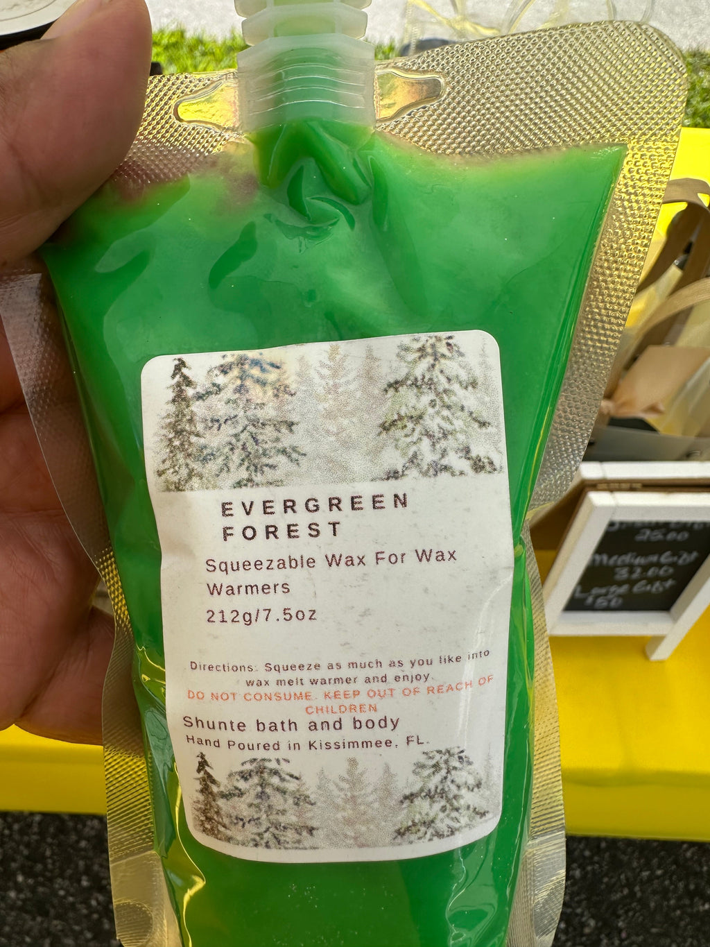 Squeezable Wax Melts – Highly Fragrant 7oz Coconut Wax