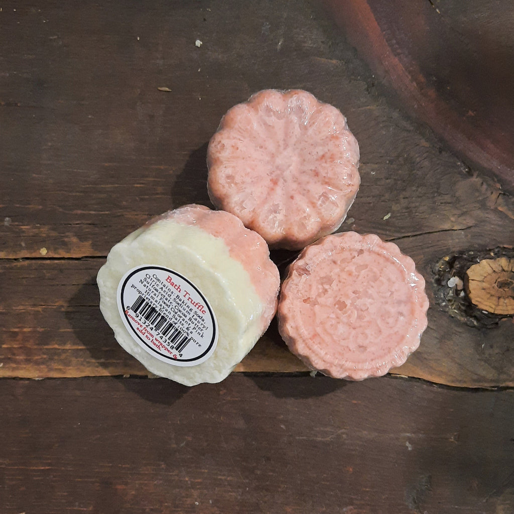 Bubble Bath Truffles – Mini Natural Fizzing Bubble Bath Bombs with Cocoa & Mango Butter
