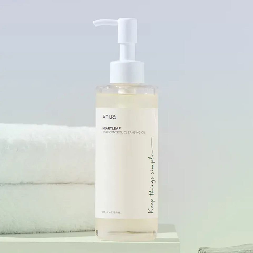 ANUA Heartleaf Pore Control Cleansing Oil – Deep Pore Cleansing Korean Oil