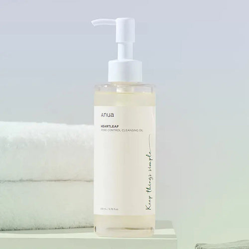 ANUA Heartleaf Pore Control Cleansing Oil – Deep Pore Cleansing Korean Oil