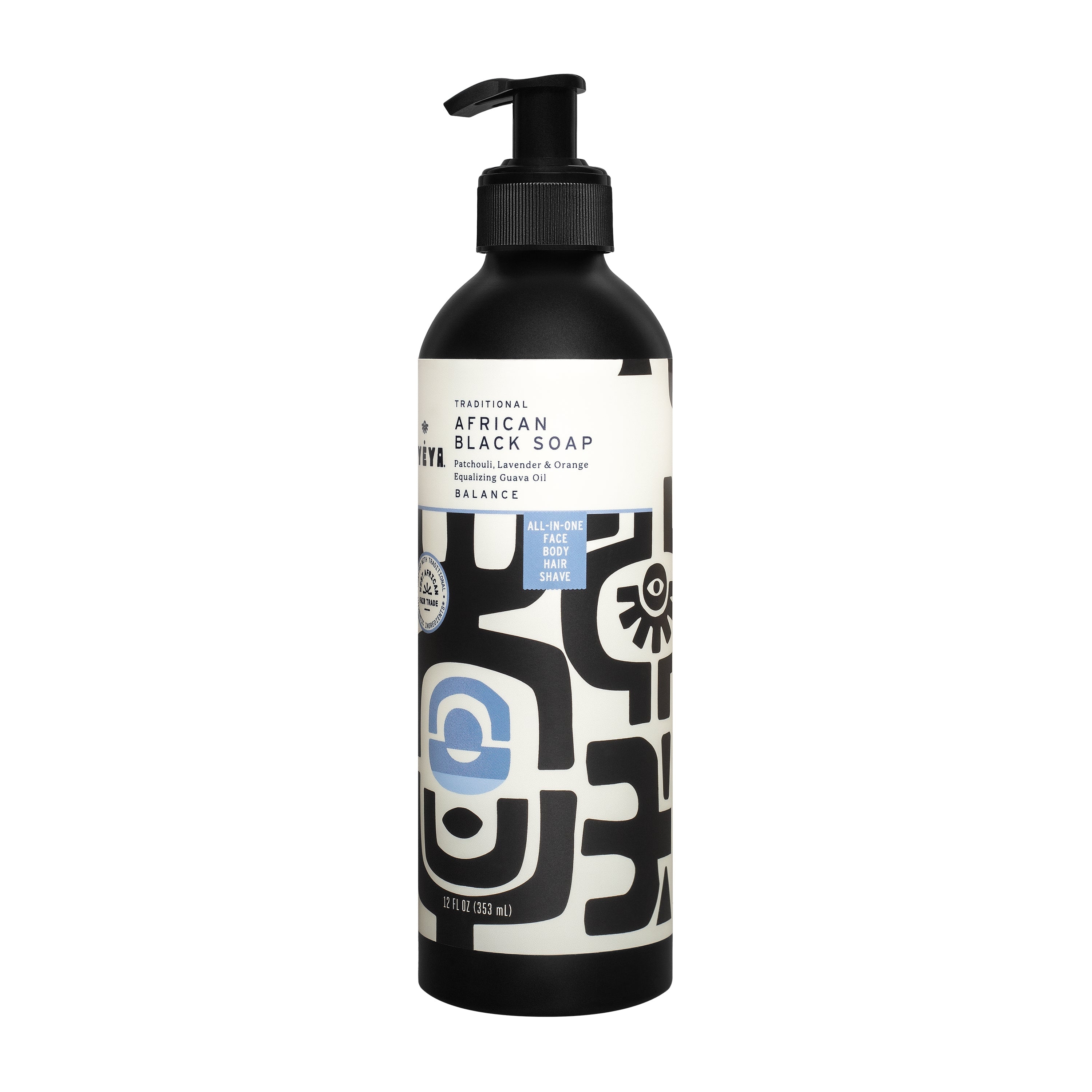 Traditional African Black Liquid Soap – Balance