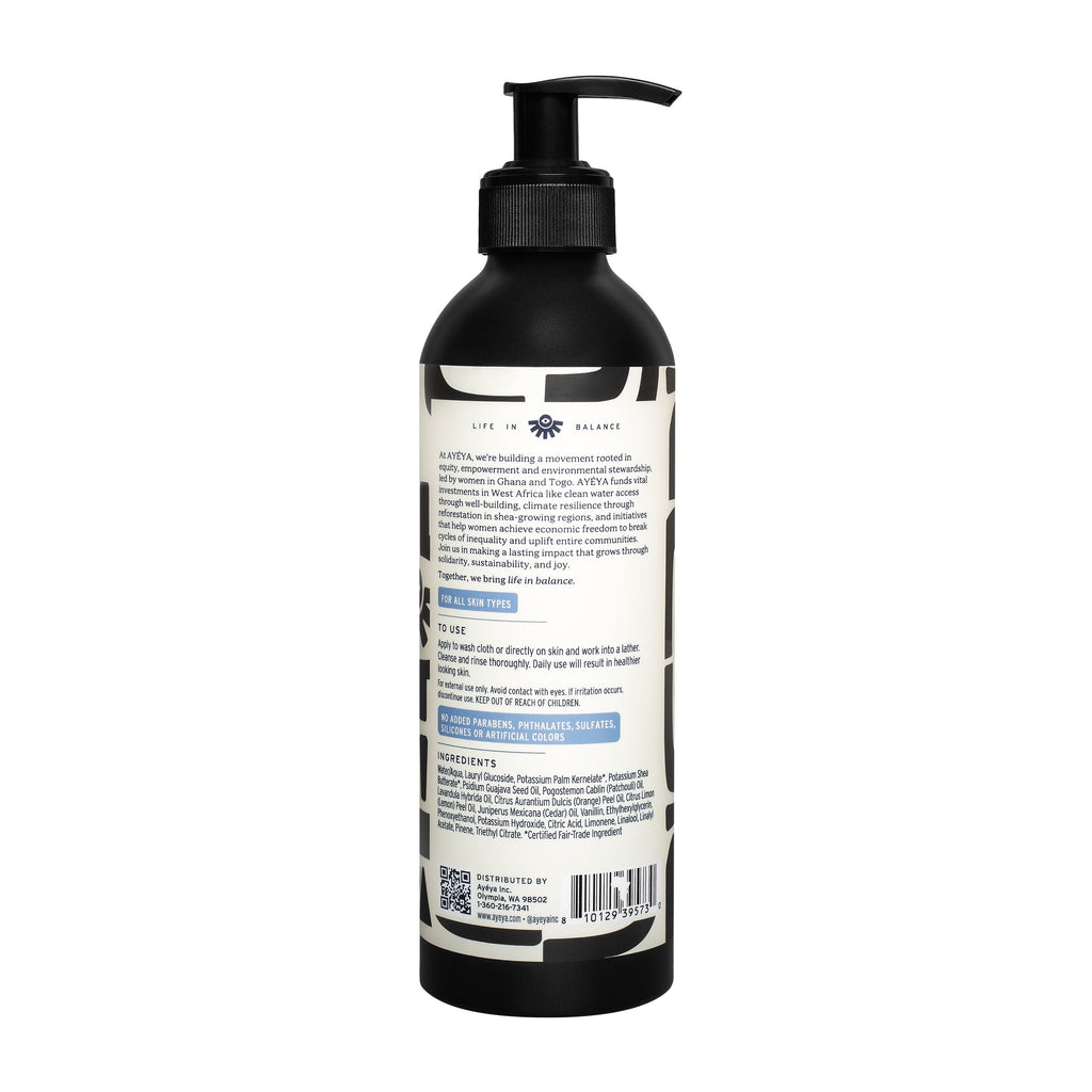 Traditional African Black Liquid Soap – Balance