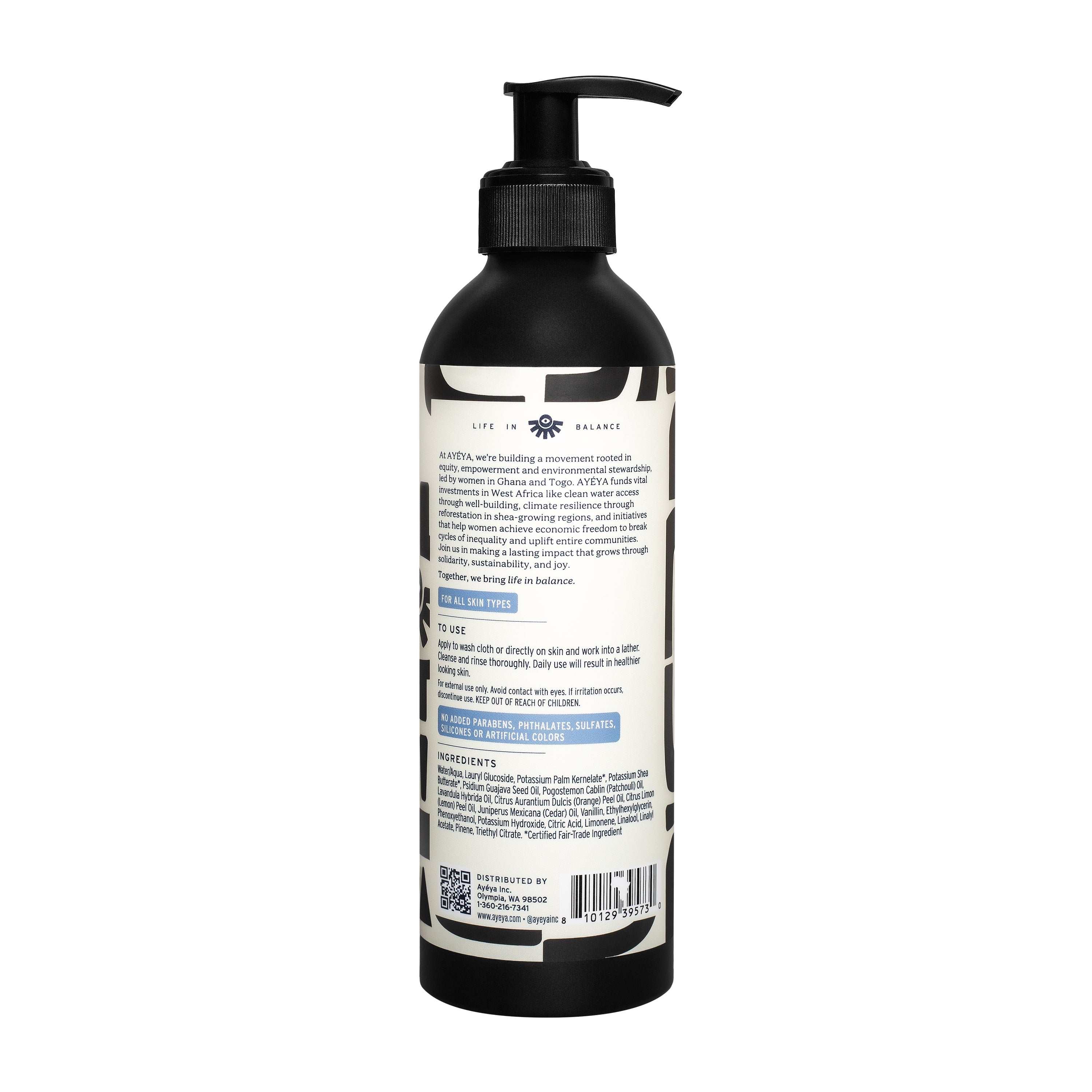 Traditional African Black Liquid Soap – Balance