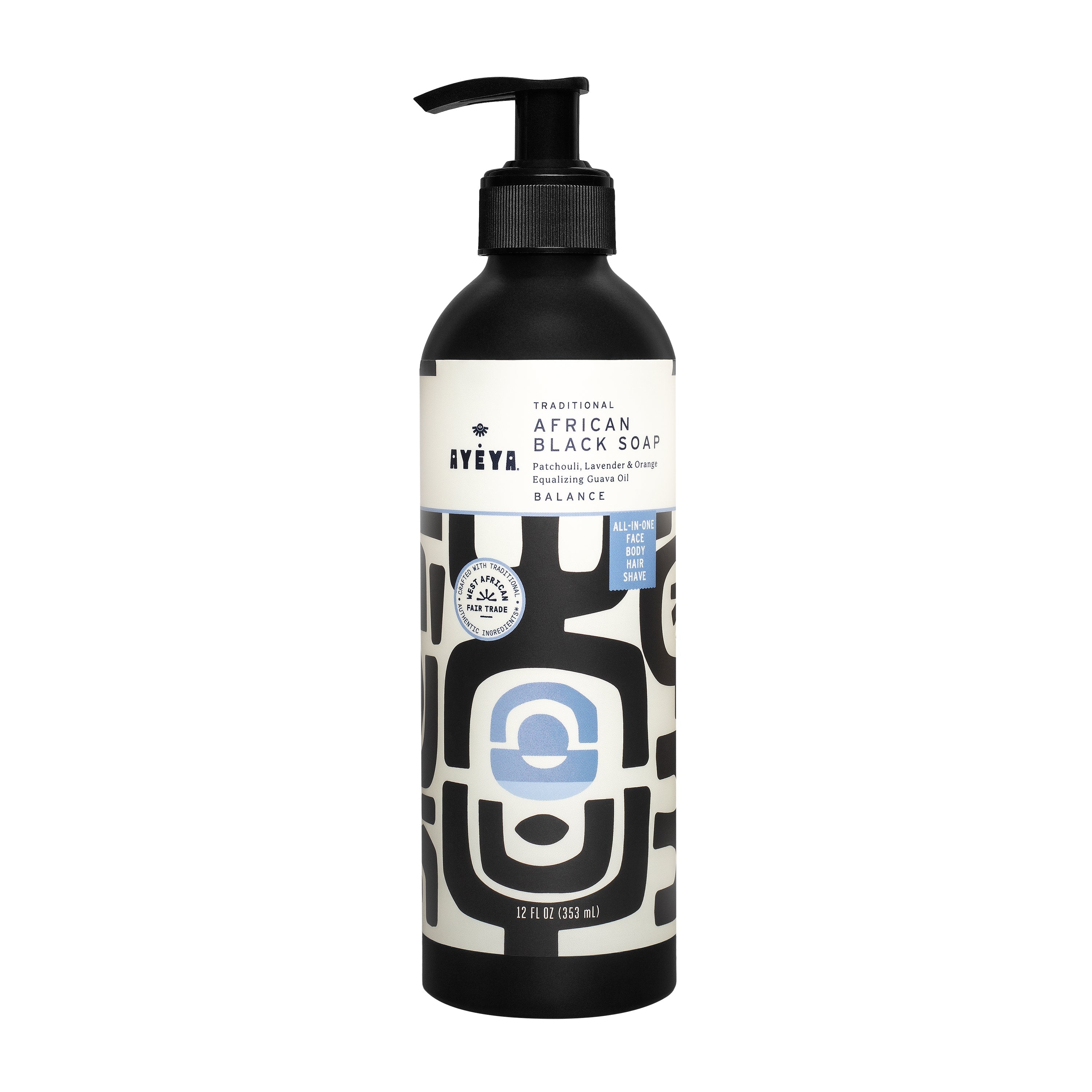 Traditional African Black Liquid Soap – Balance