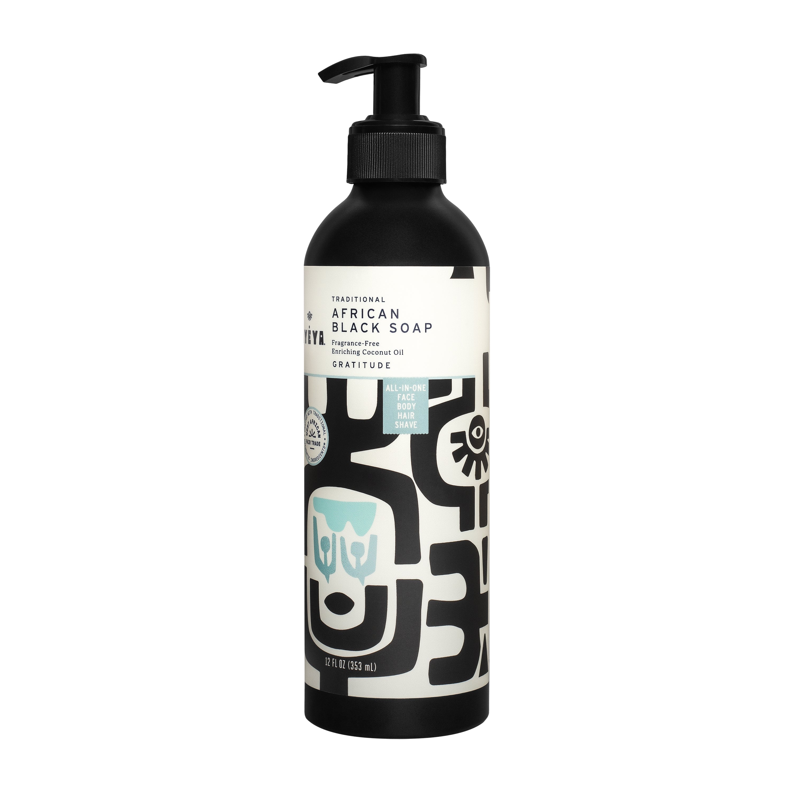 Traditional African Black Liquid Soap – Gratitude