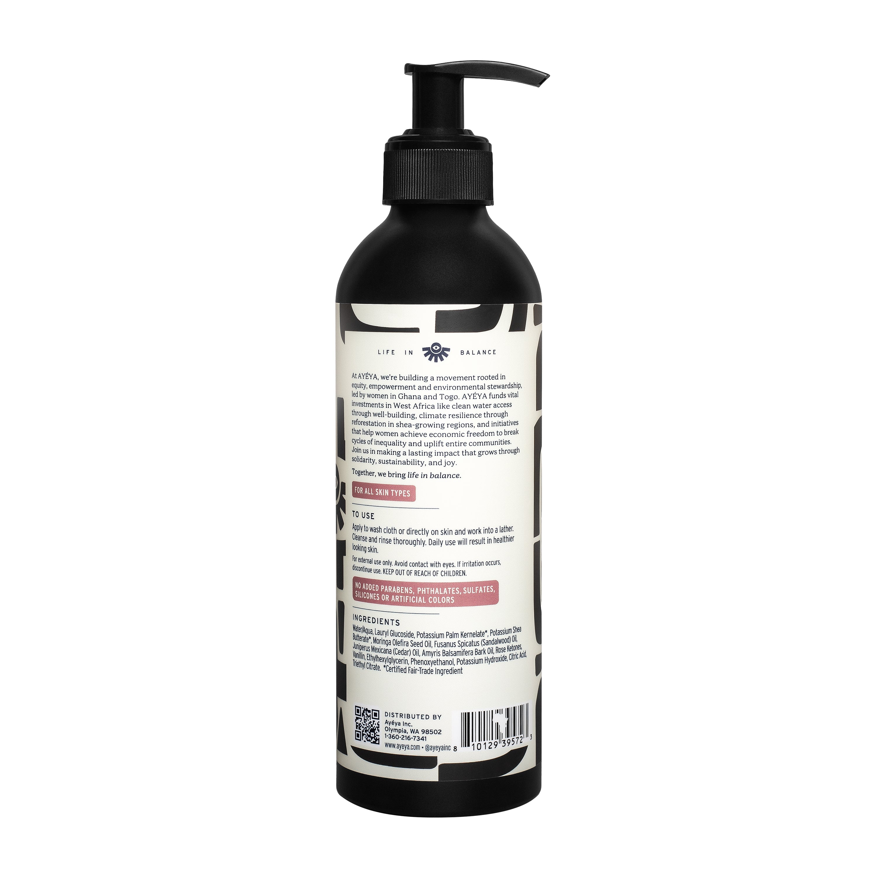 Traditional African Black Liquid Soap – Joy