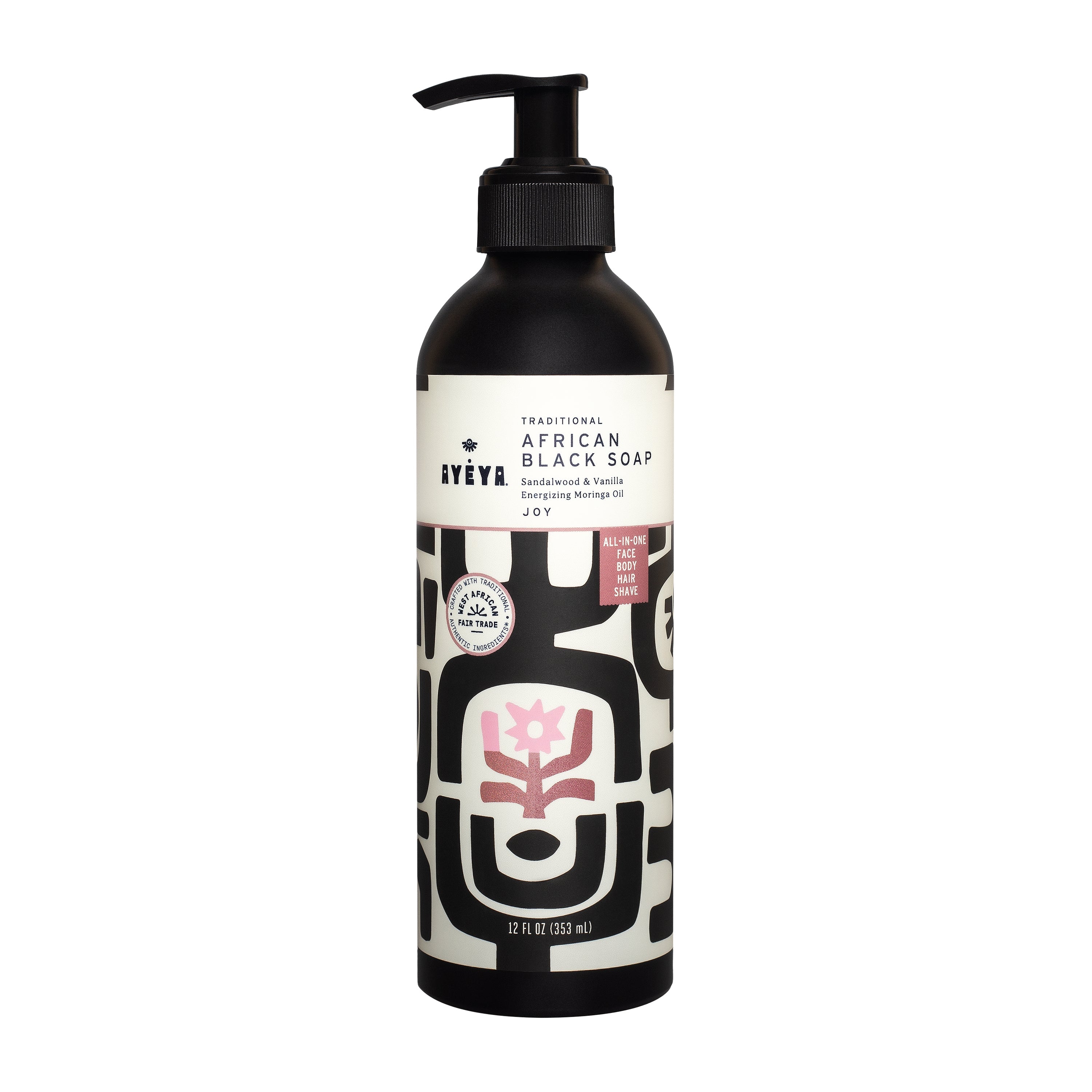 Traditional African Black Liquid Soap – Joy