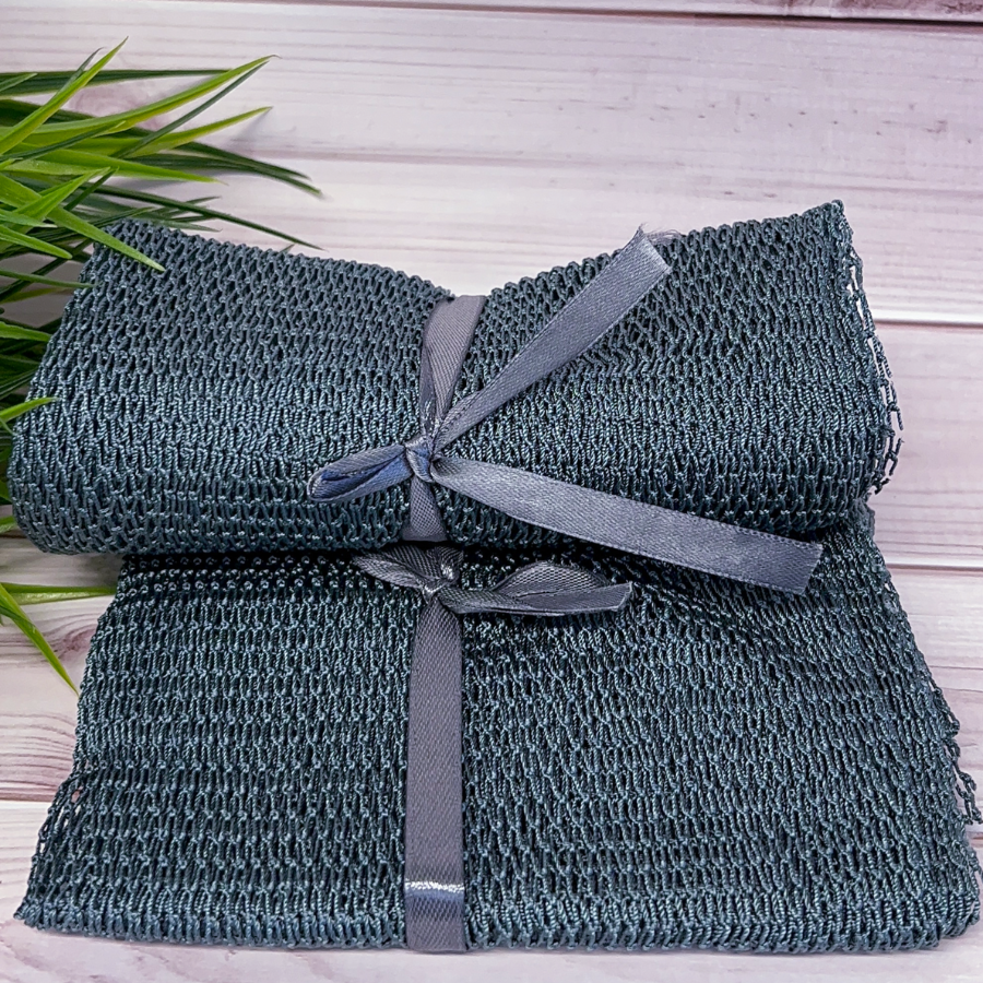 Exfoliating African Bath Net Sponge – Traditional Nylon, 27 Inches
