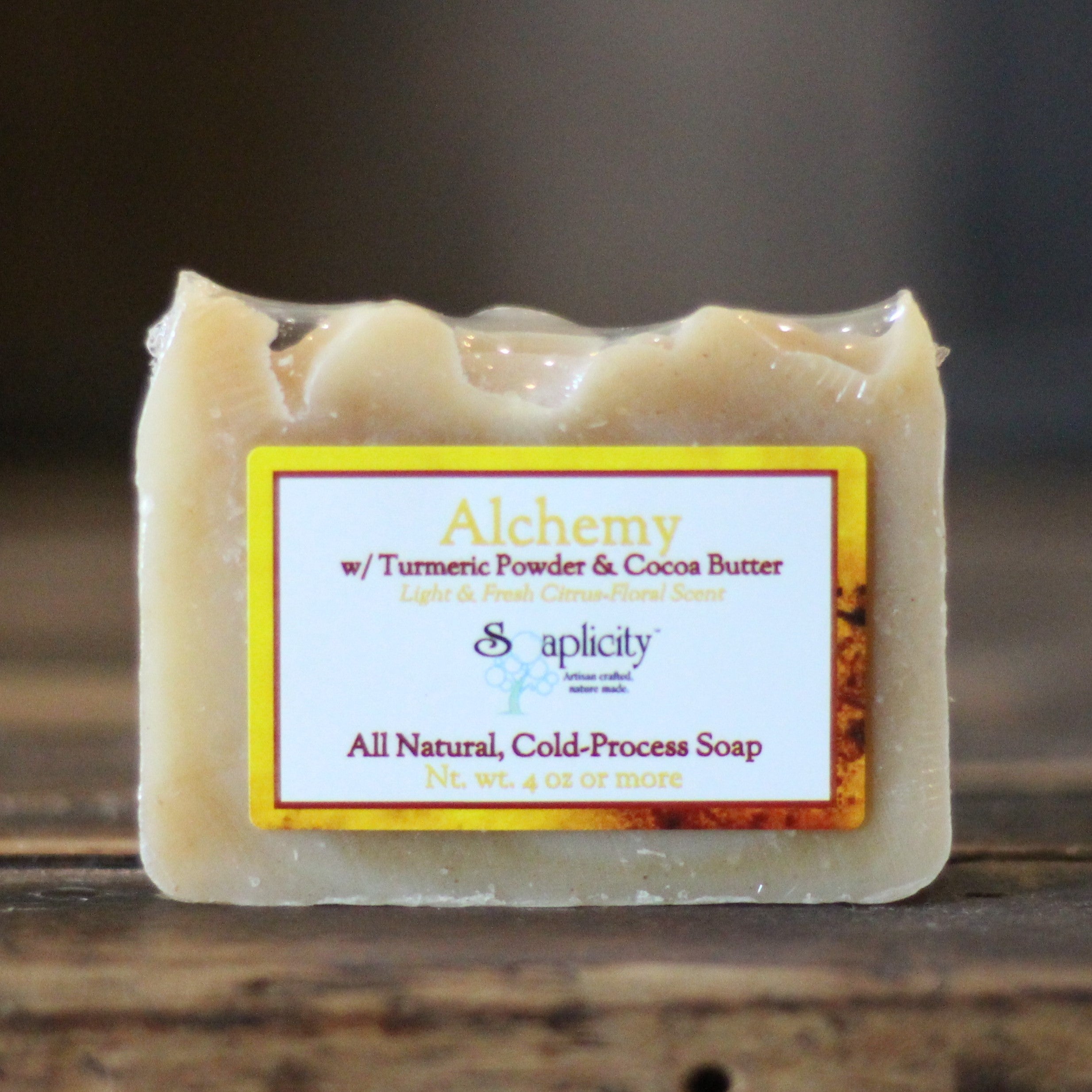Alchemy Soap Bar – Men's Natural Soap with White Grapefruit & Vetiver