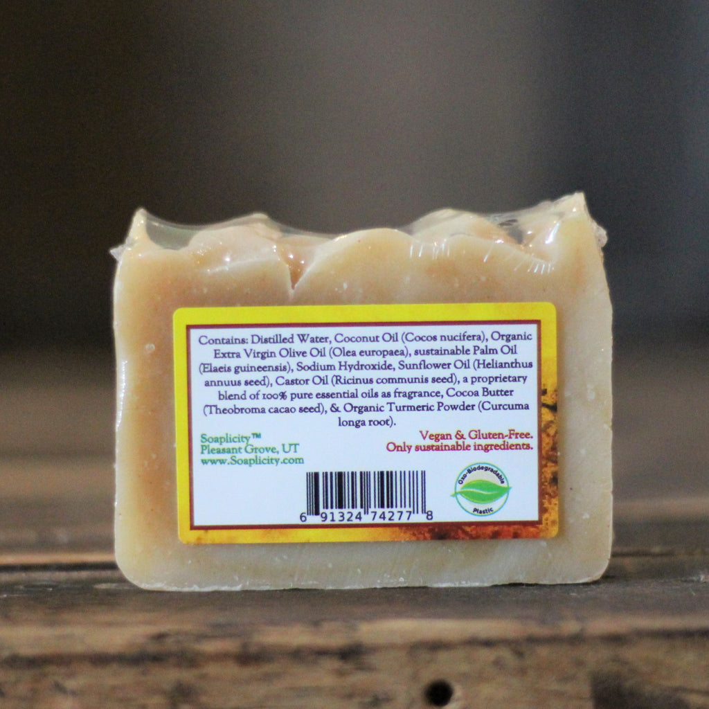 Alchemy Soap Bar – Men's Natural Soap with White Grapefruit & Vetiver