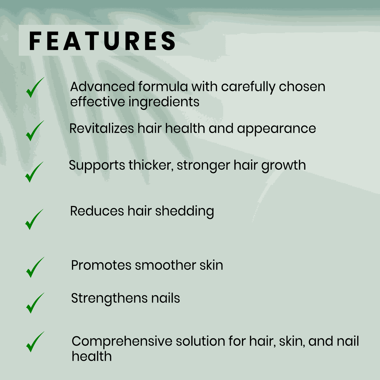 Extra Strength Biotin 5000mcg – Hair, Skin & Nails Supplement with Vitamins A, C, D, E & Zinc