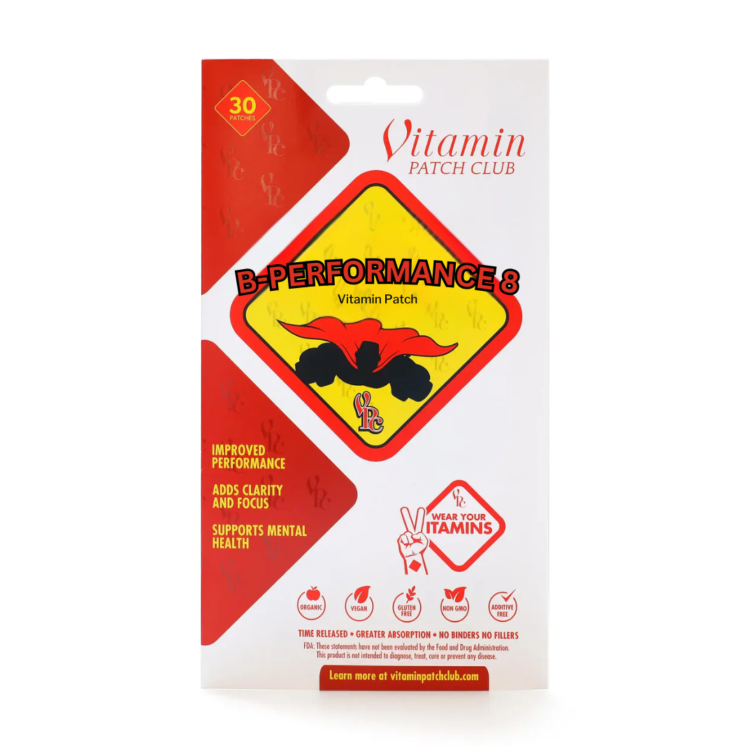 B-Performance 8 – Complete B-Vitamin Complex Transdermal Patch