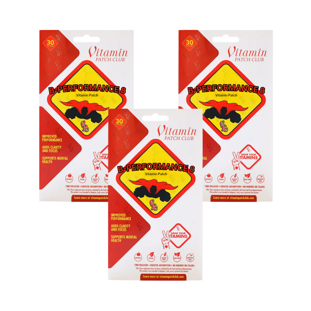 B-Performance 8 – Complete B-Vitamin Complex Transdermal Patch