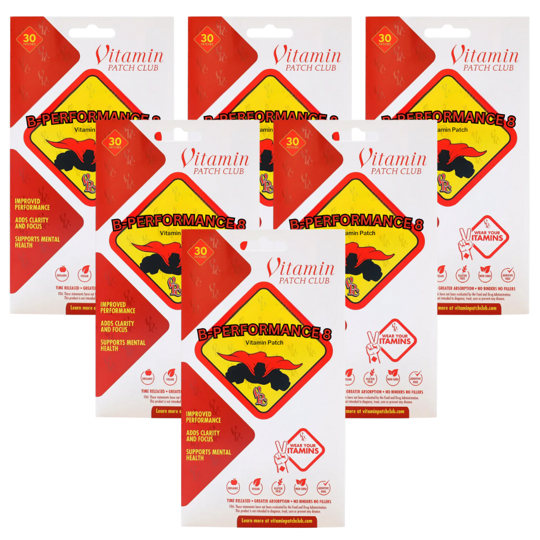 B-Performance 8 – Complete B-Vitamin Complex Transdermal Patch