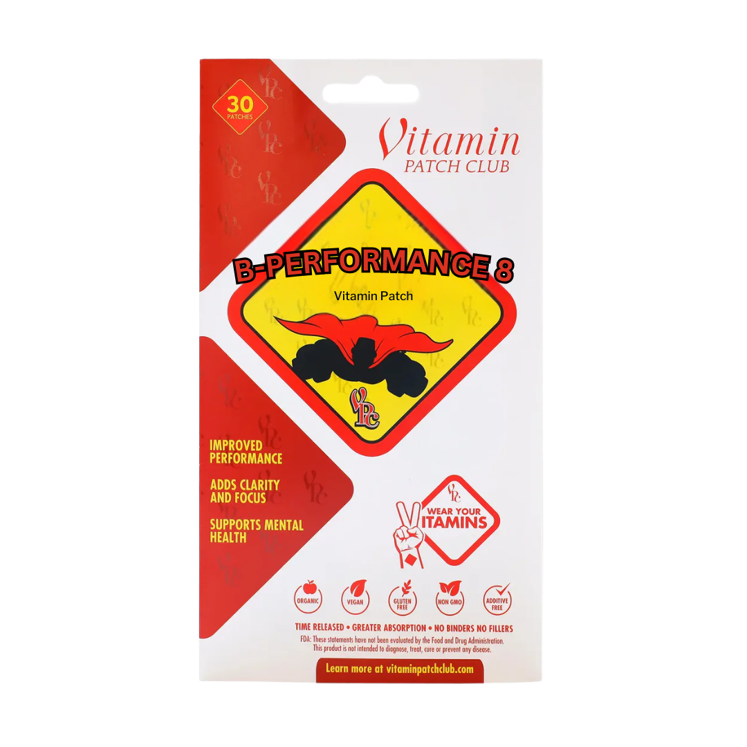 B-Performance 8 – Complete B-Vitamin Complex Transdermal Patch