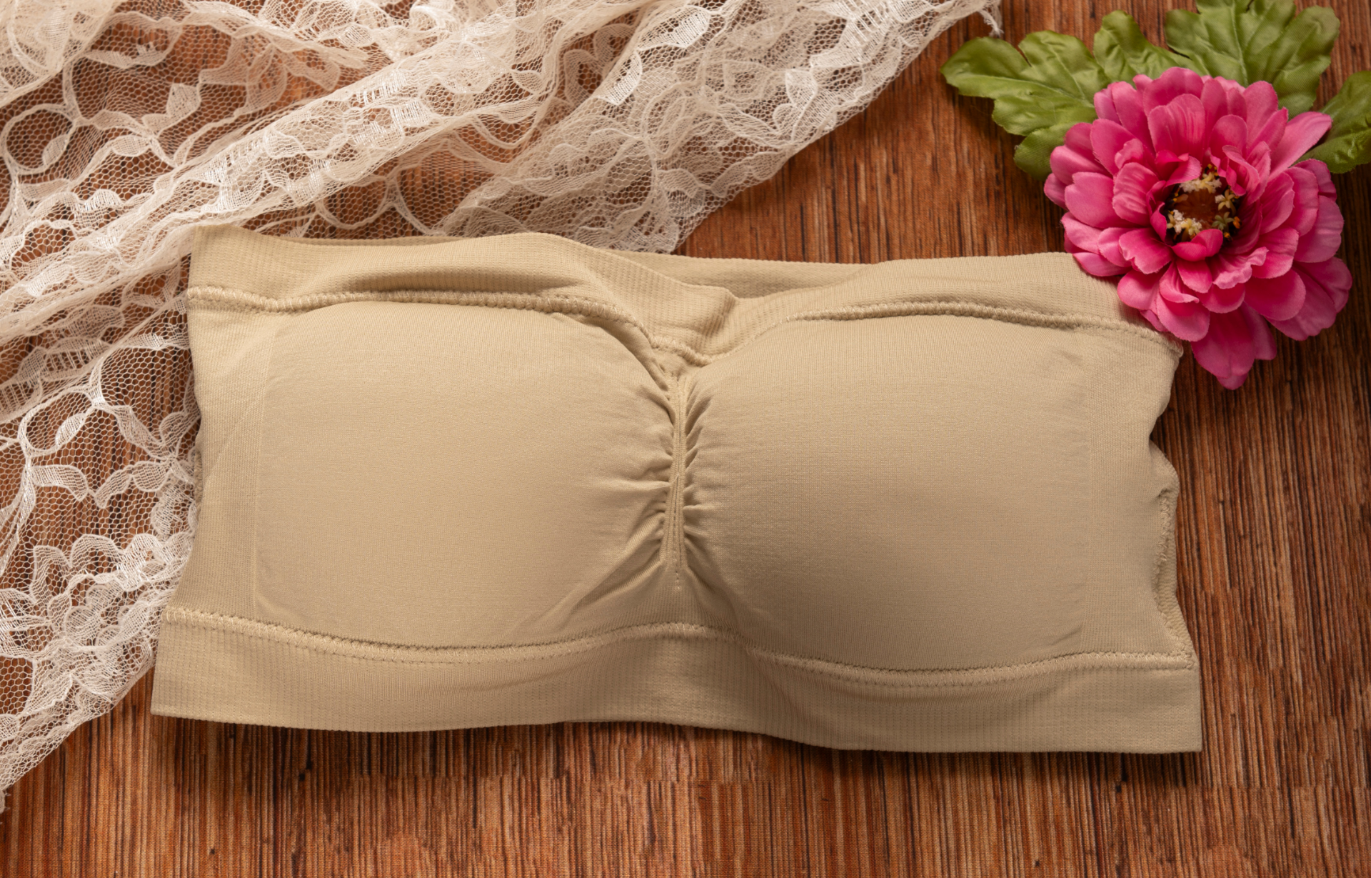 Bandeau Wire-Free Bra – Post-Surgery Comfort Bra for Mastectomy Recovery | The Balm Box