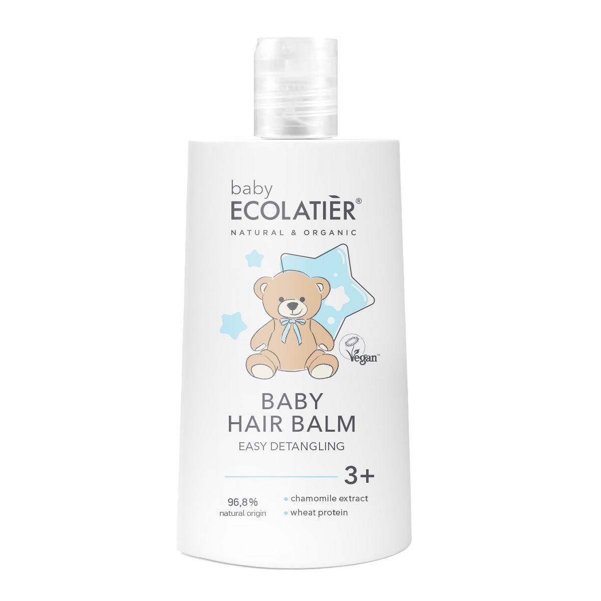 Organic Mimi Baby Hair Balm – Easy Detangling, Ages 3+, 250ml