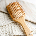 Bamboo Paddle Hair Brush – Natural Detangling & Smoothing Hair Brush