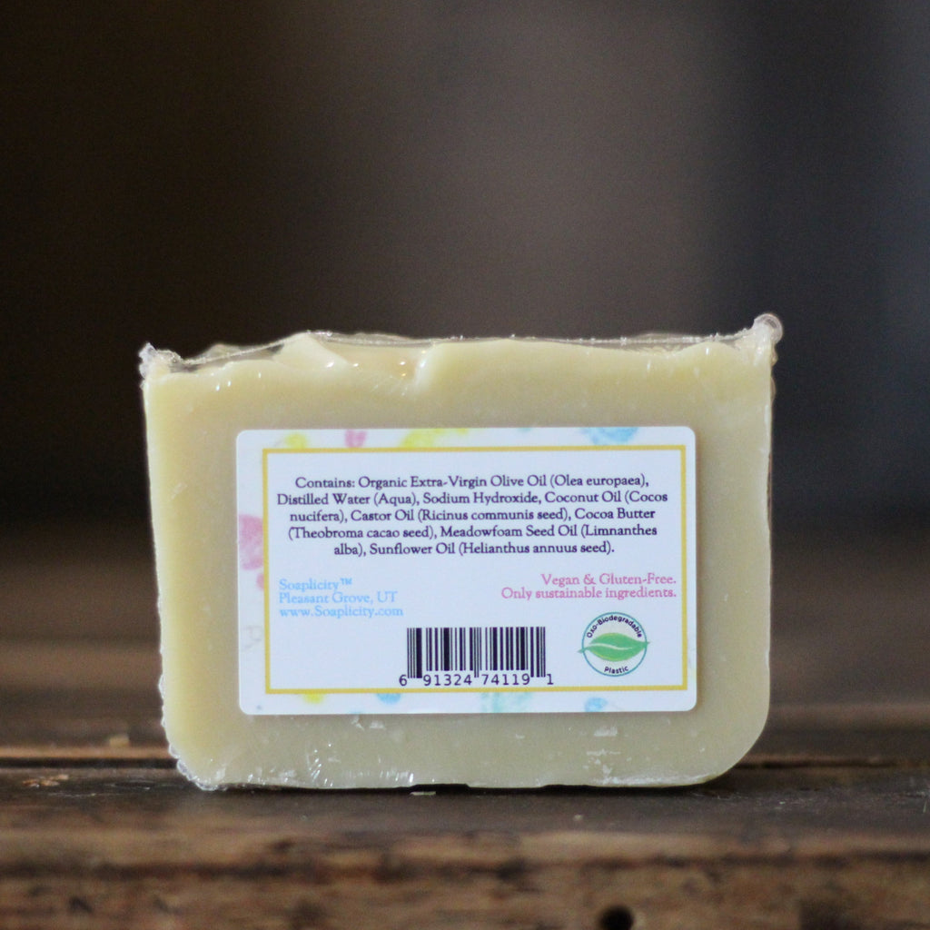 Bare Naked Baby – All-Natural Unscented Bastille Soap for Sensitive & Baby Skin