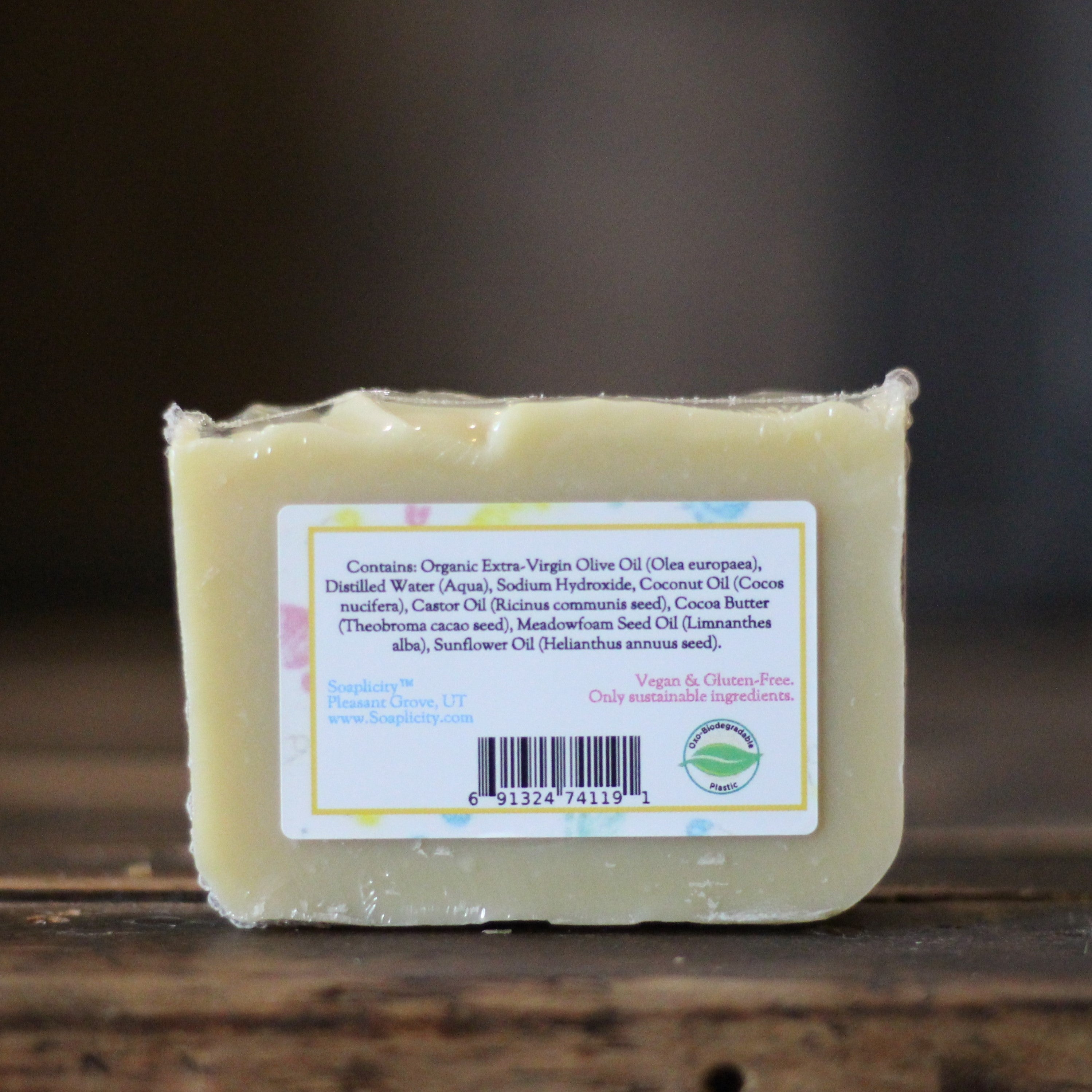 Bare Naked Baby – All-Natural Unscented Bastille Soap for Sensitive & Baby Skin
