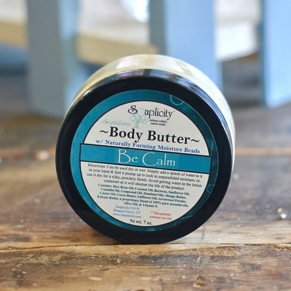 Be Calm Body Butter – Natural Stress-Relief Moisturizer with Calming Essential Oils