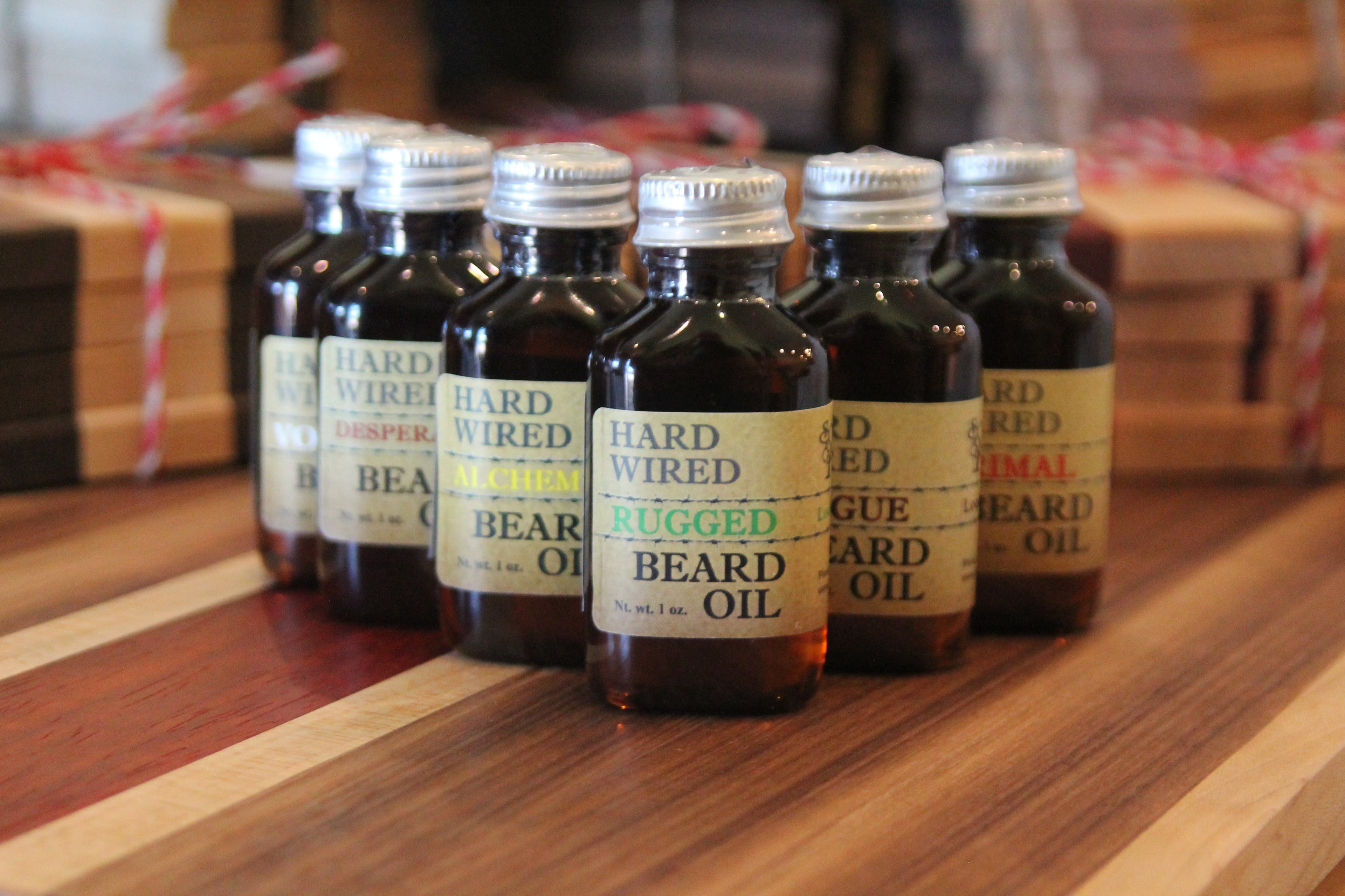 Rogue Hard Wired Beard Oil – Natural Beard Oil with Spicy-Warm Essential Oils