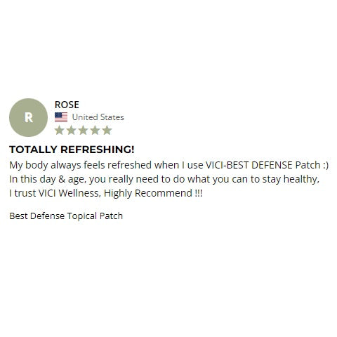 VICI Wellness Best Defense Topical Patch – Immune Support