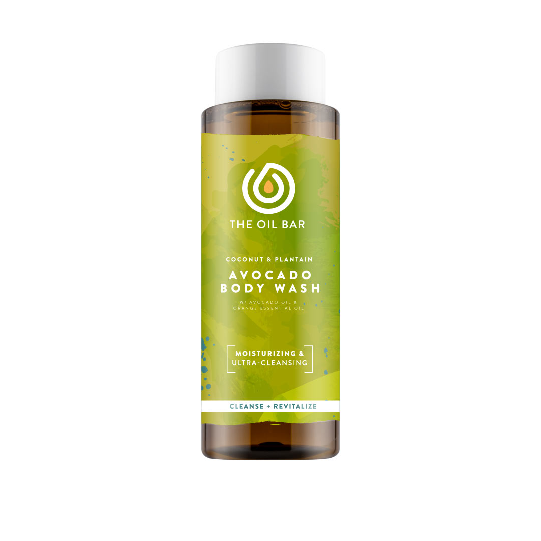 Coconut & Plantain Avocado Body Wash – Moisturizing Natural Cleanser | The Oil Bar