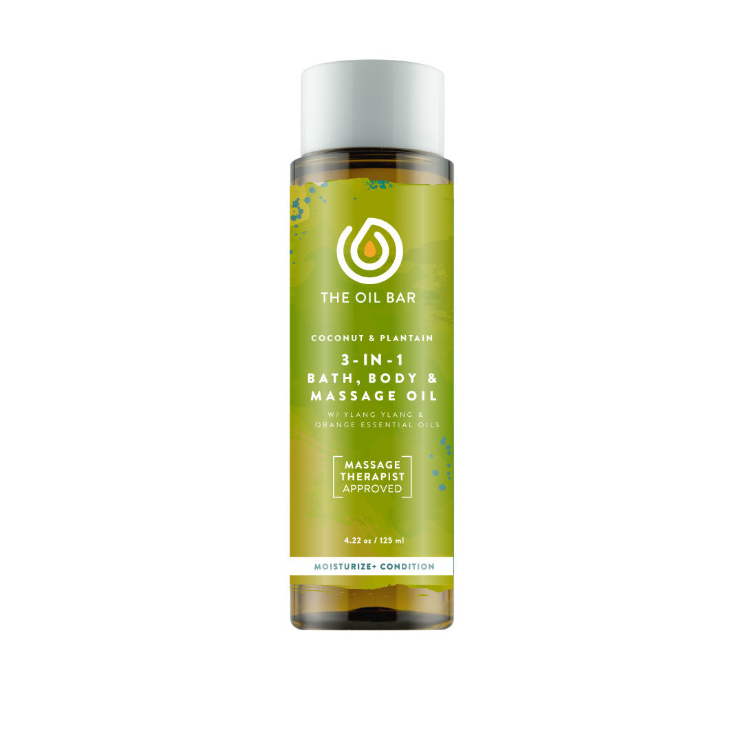 Coconut & Plantain 3-in-1 Bath, Body & Massage Oil | The Oil Bar