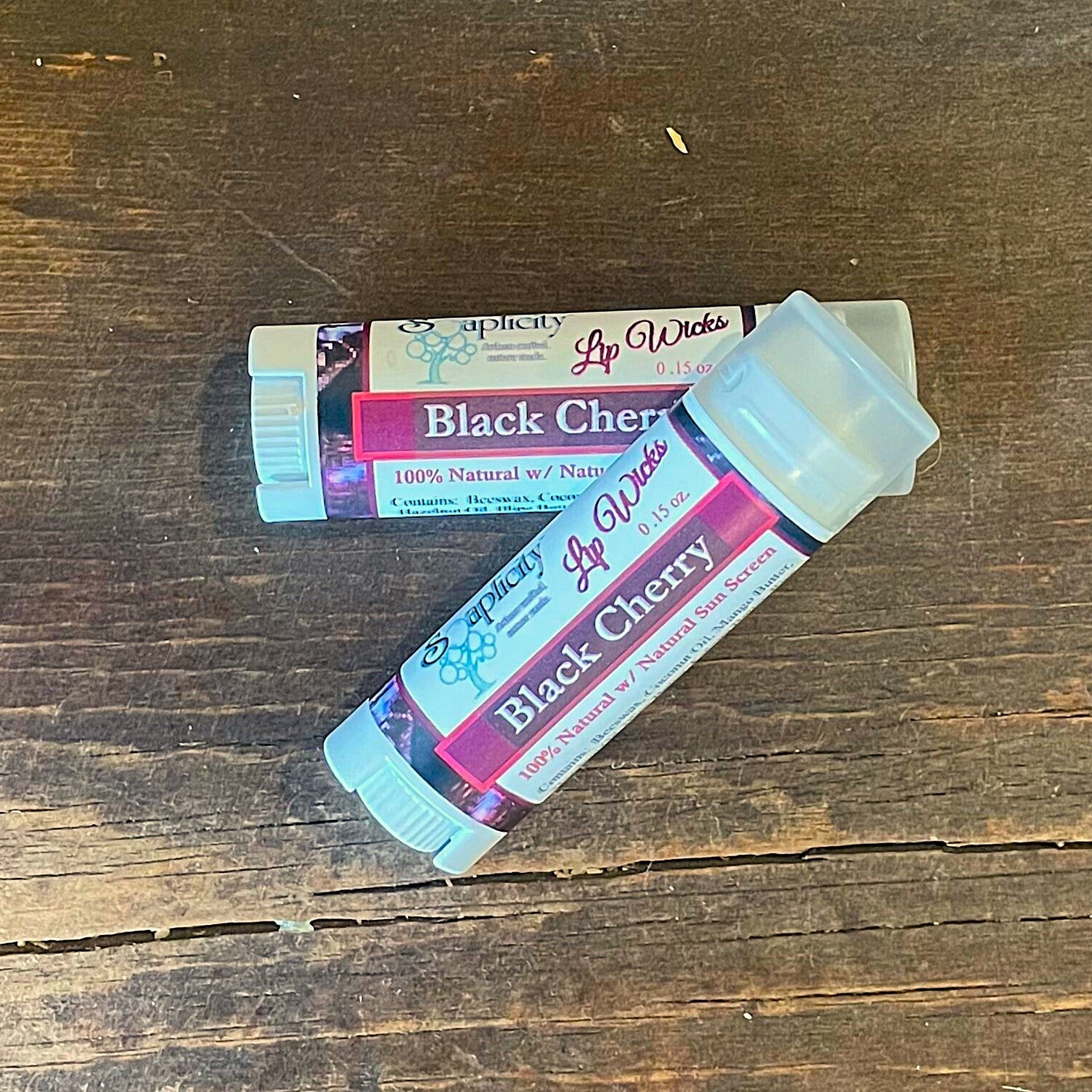 Lip Balm Limited Editions – Seasonal Natural Lip Wick Lip Balms with SPF