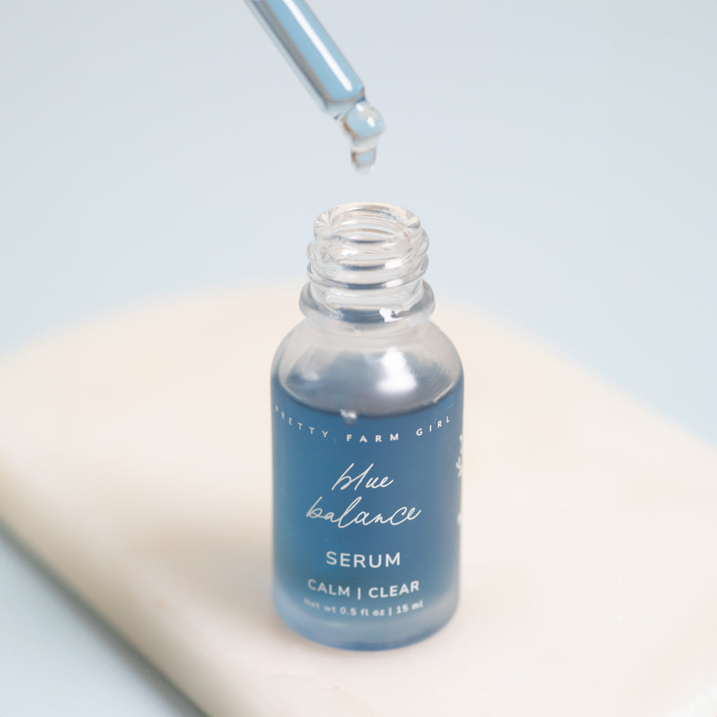 Blue Balance Face Serum – Calming & Balancing Botanical Serum