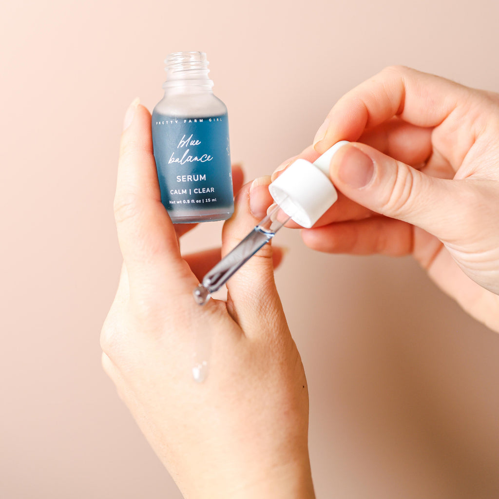 Blue Balance Face Serum – Calming & Balancing Botanical Serum