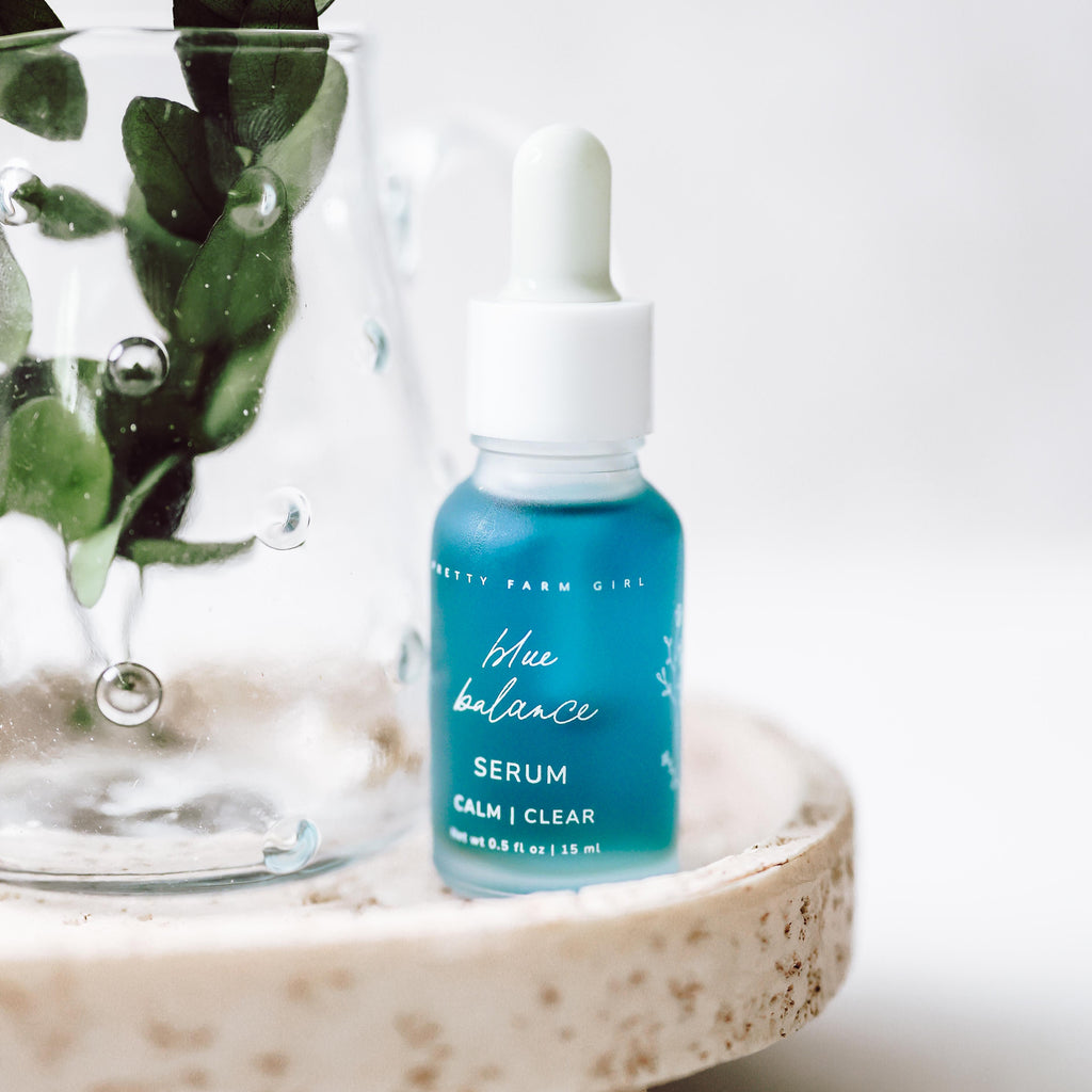 Blue Balance Face Serum – Calming & Balancing Botanical Serum