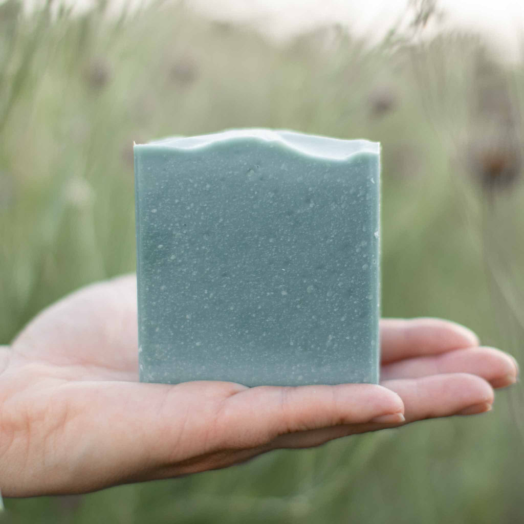 Blue Beauty Cream Facial Bar – Soothing Tallow & Goat Milk Face Soap