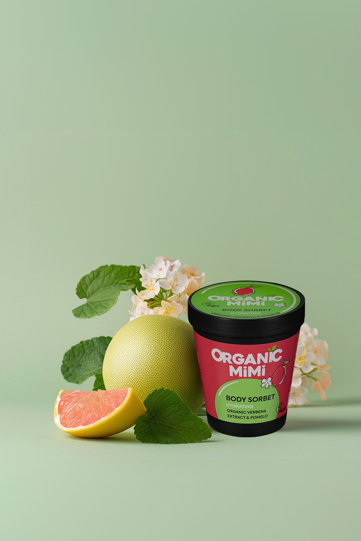 Organic Mimi Hydrating Body Sorbet – Verbena & Pomelo, 200ml