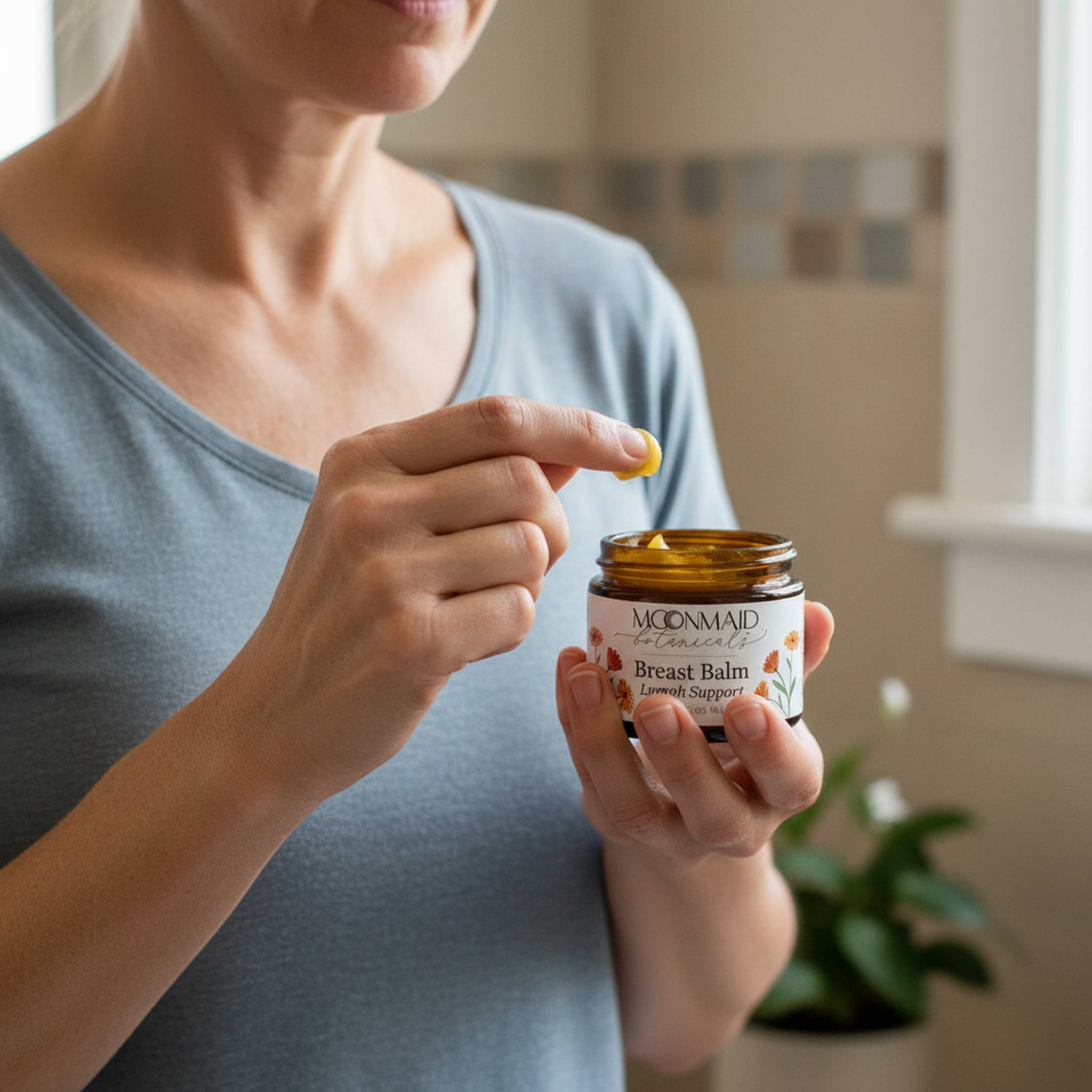Breast Balm — Herb-Infused Salve for Breast Comfort & Lymphatic Support
