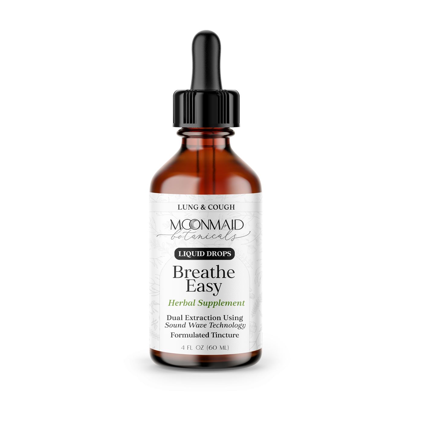 Breathe Easy – 2 oz Liquid Herbal Supplement for Respiratory Support | MoonMaid Botanicals