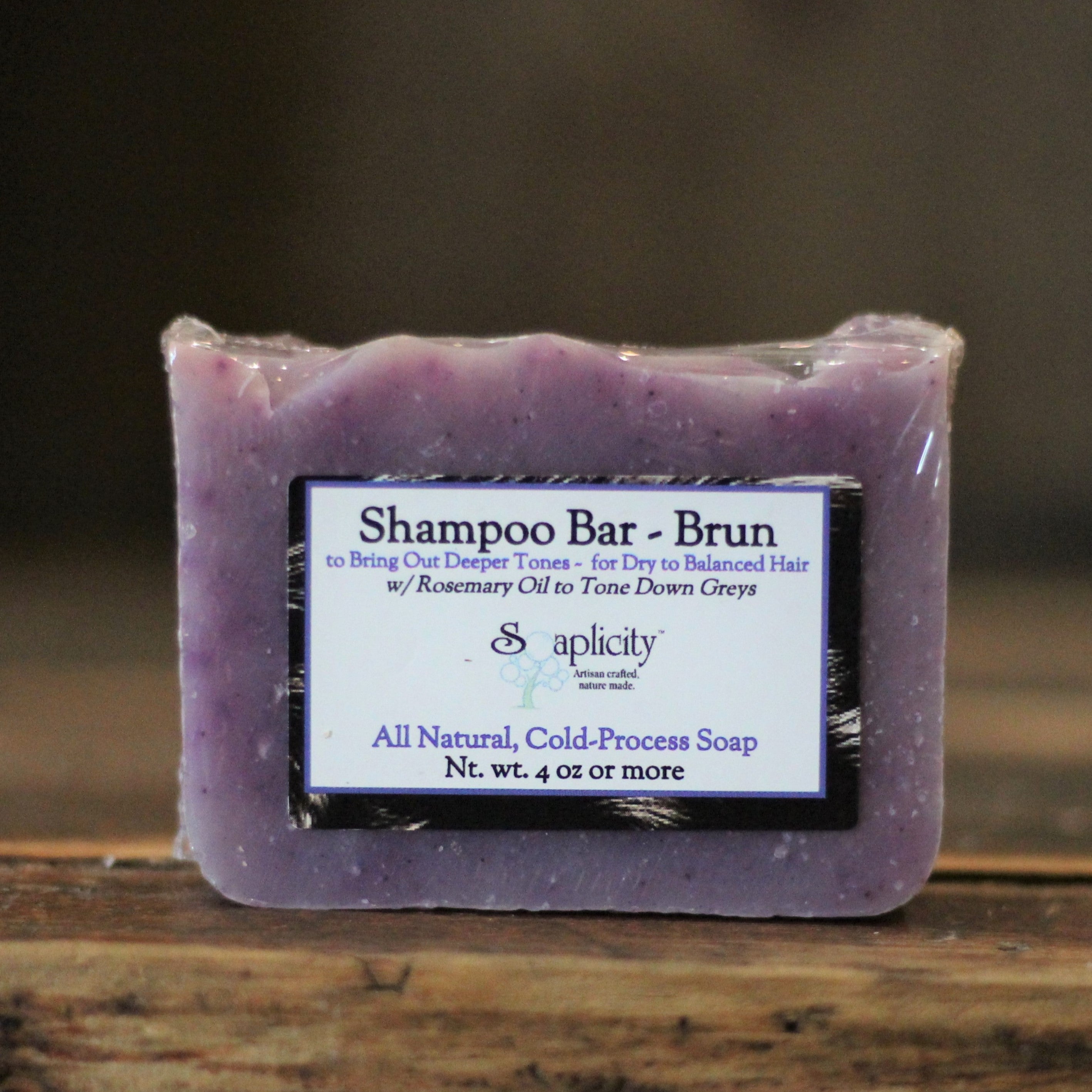 Brun Shampoo Bar – Natural Shampoo Bar for Brunette & Dark Hair