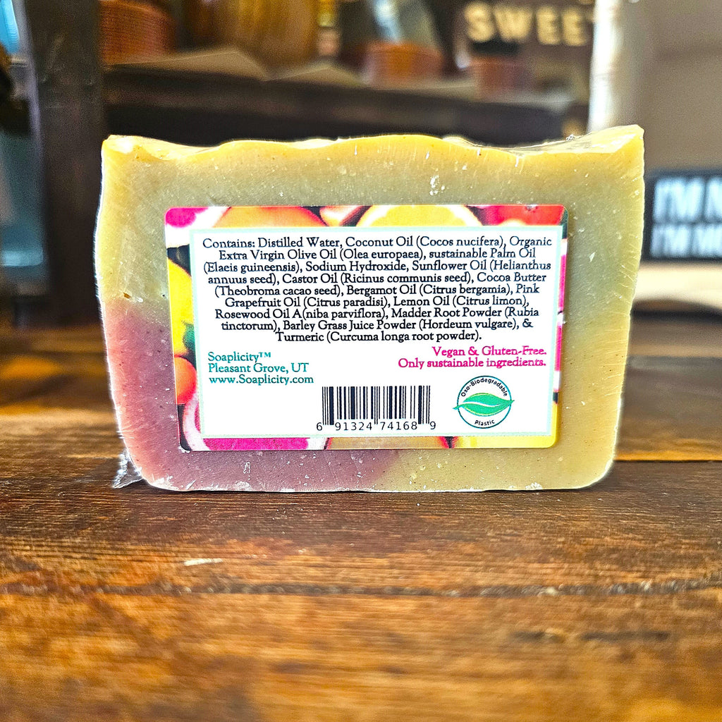 Citrus Breeze Soap Bar – Energizing Natural Bar Soap with Citrus Botanicals