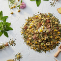 Moontime Relief Herbal Tea for Period Pain – Natural Menstrual Support | MoonMaid Botanicals