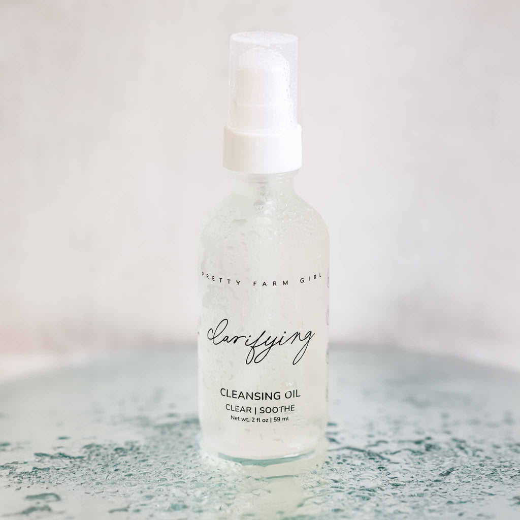 Clarifying Cleansing Oil for Acne-Prone Skin – Oil-Based Blemish-Fighting Cleanser