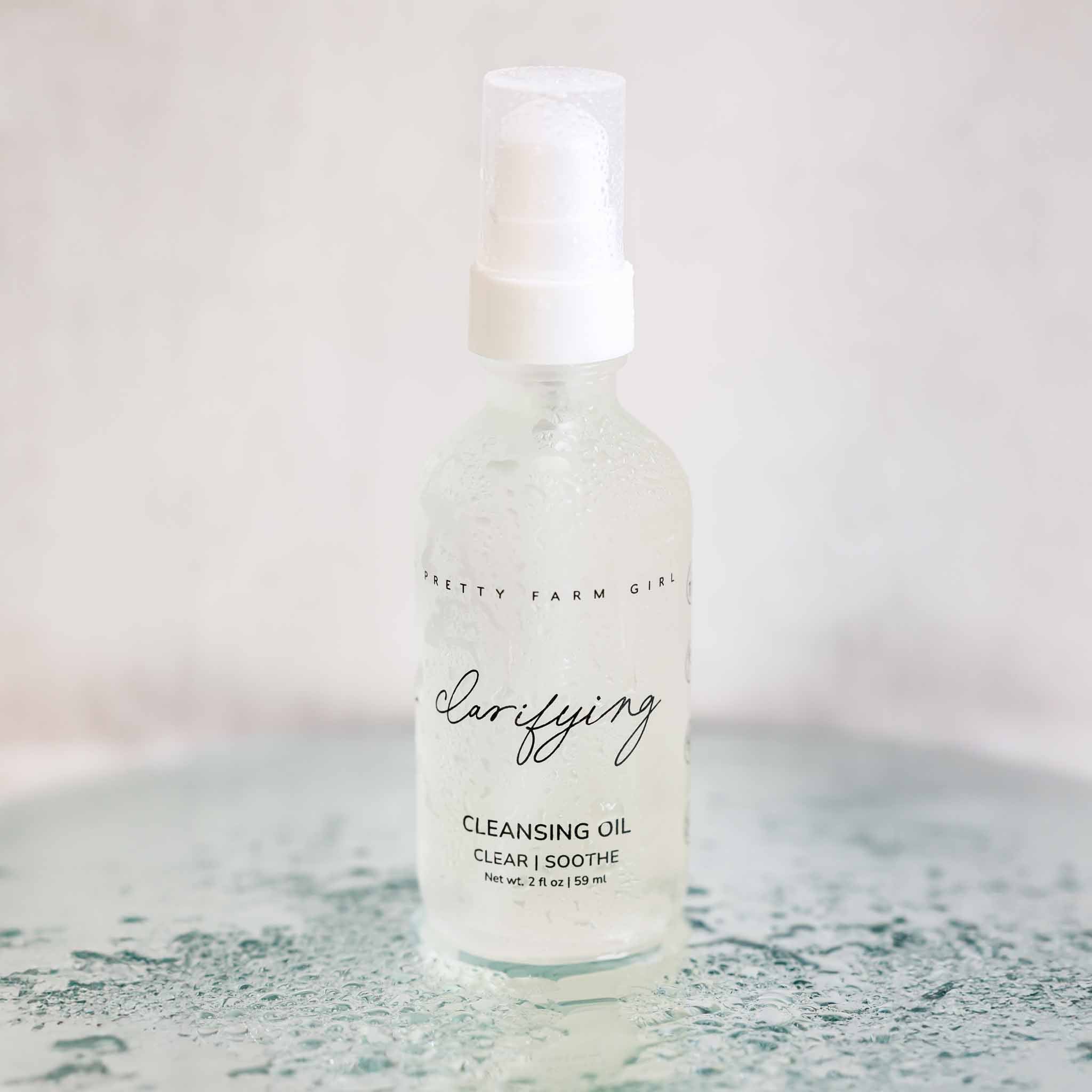 Clarifying Cleansing Oil for Acne-Prone Skin – Oil-Based Blemish-Fighting Cleanser
