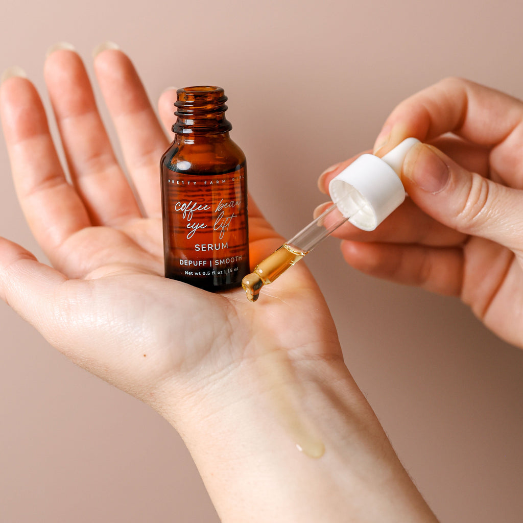 Coffee Bean Eye Lift Serum – Depuffing & Firming Under-Eye Serum